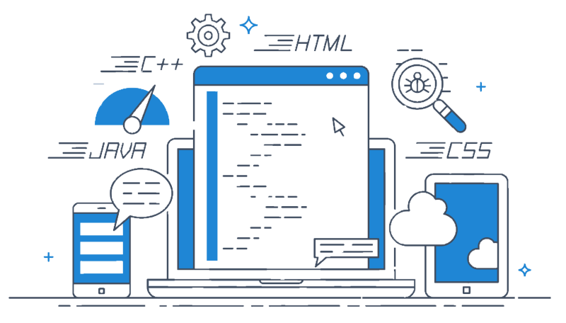 Infografica del ciclo di sviluppo software